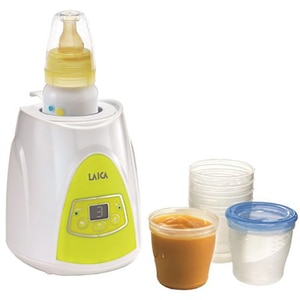 Incalzitor biberoane LAICA Baby Line BC1004, 400W, alb - verde Incalzitor biberoane LAICA Baby Line BC1004, 400W, alb - verde
