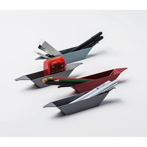 Suport instrumente de scris SPIN Boat Organiser, rosu Suport instrumente de scris SPIN Boat Organiser, rosu