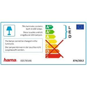 Plafoniera LED Smart HAMA 176546, 10W, 1500lm, Wi-Fi, lumina variabila, alb Plafoniera LED Smart HAMA 176546, 10W, 1500lm, Wi-Fi, lumina variabila, alb