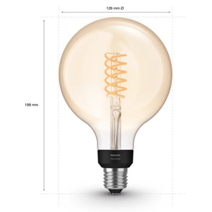 Bec LED Smart PHILIPS Hue 8719514279131, E27, 7W, 550lm, Bluetooth, Dimabil, lumina calda, compatibil Alexa, Google Assistant Bec LED Smart PHILIPS Hue 8719514279131, E27, 7W, 550lm, Bluetooth, Dimabil, lumina calda, compatibil Alexa, Google Assistant