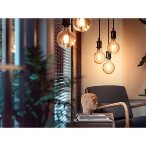 Bec LED Smart PHILIPS Hue 8719514279131, E27, 7W, 550lm, Bluetooth, Dimabil, lumina calda, compatibil Alexa, Google Assistant Bec LED Smart PHILIPS Hue 8719514279131, E27, 7W, 550lm, Bluetooth, Dimabil, lumina calda, compatibil Alexa, Google Assistant