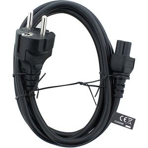 Cablu de alimentare cu 3 pini HAMA 200735, 1.5m, negru Cablu de alimentare cu 3 pini HAMA 200735, 1.5m, negru