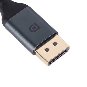 Cablu DisplayPort MYRIA MY8746, 2m, negru Cablu DisplayPort MYRIA MY8746, 2m, negru