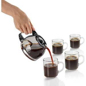 Cafetiera GORENJE CM06BK, 0.6l, 600W, 4 cesti, negru-argintiu Cafetiera GORENJE CM06BK, 0.6l, 600W, 4 cesti, negru-argintiu
