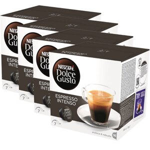 Capsule cafea NESCAFE Espresso Intenso, compatibile Dolce Gusto, 64 capsule, 448g Capsule cafea NESCAFE Espresso Intenso, compatibile Dolce Gusto, 64 capsule, 448g