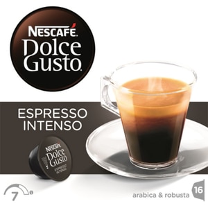 Capsule cafea NESCAFE Espresso Intenso, compatibile Dolce Gusto, 64 capsule, 448g Capsule cafea NESCAFE Espresso Intenso, compatibile Dolce Gusto, 64 capsule, 448g