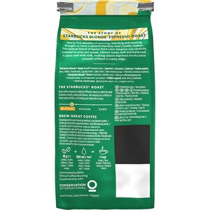 Cafea boabe STARBUCKS Blonde Espresso Roast 12451938, 200g Cafea boabe STARBUCKS Blonde Espresso Roast 12451938, 200g
