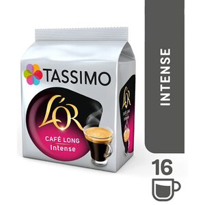 Capsule cafea L'OR Tassimo Cafe Long Intense, 16 capsule, 128g Capsule cafea L'OR Tassimo Cafe Long Intense, 16 capsule, 128g