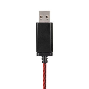 Casti PC HAMA PC-Office HS-USB400, USB, negru-rosu Casti PC HAMA PC-Office HS-USB400, USB, negru-rosu