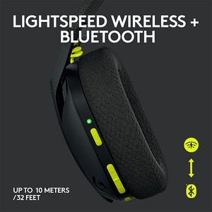 Casti Gaming Wireless LOGITECH G435 Lightspeed, multiplatforma, 3.5mm, USB-C, negru Casti Gaming Wireless LOGITECH G435 Lightspeed, multiplatforma, 3.5mm, USB-C, negru