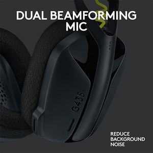 Casti Gaming Wireless LOGITECH G435 Lightspeed, multiplatforma, 3.5mm, USB-C, negru Casti Gaming Wireless LOGITECH G435 Lightspeed, multiplatforma, 3.5mm, USB-C, negru