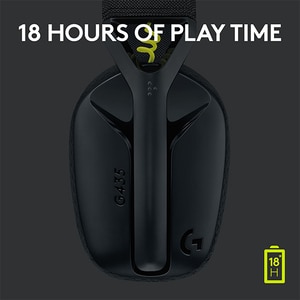 Casti Gaming Wireless LOGITECH G435 Lightspeed, multiplatforma, 3.5mm, USB-C, negru Casti Gaming Wireless LOGITECH G435 Lightspeed, multiplatforma, 3.5mm, USB-C, negru