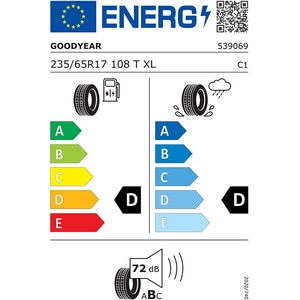Anvelopa vara GOODYEAR Wrangler AT Adventure 235/65R17 108T Anvelopa vara GOODYEAR Wrangler AT Adventure 235/65R17 108T