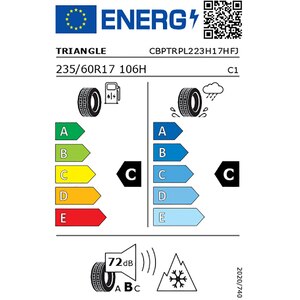 Anvelopa iarna TRIANGLE SnowLink PL02 235/60R17 106H XL Anvelopa iarna TRIANGLE SnowLink PL02 235/60R17 106H XL