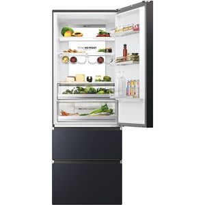 Combina frigorifica HAIER HTW7720ENMB, No Frost, 483 l, H 201 cm, Clasa E, Wi-Fi, negru Combina frigorifica HAIER HTW7720ENMB, No Frost, 483 l, H 201 cm, Clasa E, Wi-Fi, negru