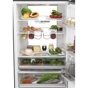 Combina frigorifica HAIER HTW7720ENMB, No Frost, 483 l, H 201 cm, Clasa E, Wi-Fi, negru Combina frigorifica HAIER HTW7720ENMB, No Frost, 483 l, H 201 cm, Clasa E, Wi-Fi, negru