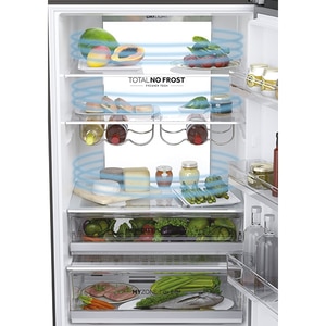 Combina frigorifica HAIER HTW7720ENMB, No Frost, 483 l, H 201 cm, Clasa E, Wi-Fi, negru Combina frigorifica HAIER HTW7720ENMB, No Frost, 483 l, H 201 cm, Clasa E, Wi-Fi, negru