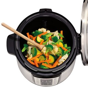 Oala sub presiune electrica TEFAL One Pot CY505E30, 5.8l, 1200W, 25 programe, argintiu-negru Oala sub presiune electrica TEFAL One Pot CY505E30, 5.8l, 1200W, 25 programe, argintiu-negru