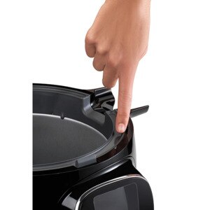Multicooker TEFAL Cook4Me+ Connect CY855830, 6l, 1600W, 6 programe, negru-argintiu Multicooker TEFAL Cook4Me+ Connect CY855830, 6l, 1600W, 6 programe, negru-argintiu