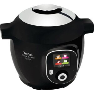 Multicooker TEFAL Cook4Me+ Connect CY855830, 6l, 1600W, 6 programe, negru-argintiu Multicooker TEFAL Cook4Me+ Connect CY855830, 6l, 1600W, 6 programe, negru-argintiu