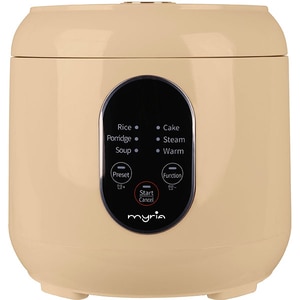 Multicooker MYRIA MY4449, 2l, 350W, 6 programe, bej-negru Multicooker MYRIA MY4449, 2l, 350W, 6 programe, bej-negru