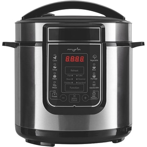 Multicooker MYRIA MY4450, 6l, 1000W, 14 programe, argintiu-negru Multicooker MYRIA MY4450, 6l, 1000W, 14 programe, argintiu-negru