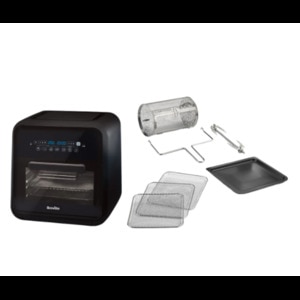 Friteuza cu aer cald BREVILLE VDF127X-DIM, 3.2kg, 10.6l, 2000W, negru Friteuza cu aer cald BREVILLE VDF127X-DIM, 3.2kg, 10.6l, 2000W, negru