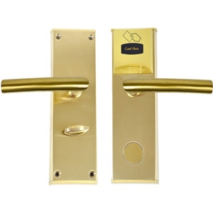 Yala control acces hotelier PNI CH2000R, cu cititor de card, deschidere dreapta, auriu Yala control acces hotelier PNI CH2000R, cu cititor de card, deschidere dreapta, auriu
