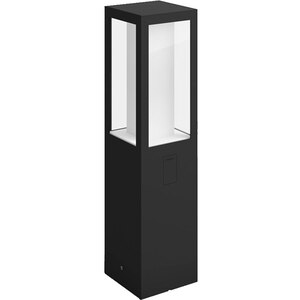 Stalp iluminat smart PHILIPS Hue 8718696170502, 2x8W, 1200lm, IP44, RGB, negru Stalp iluminat smart PHILIPS Hue 8718696170502, 2x8W, 1200lm, IP44, RGB, negru