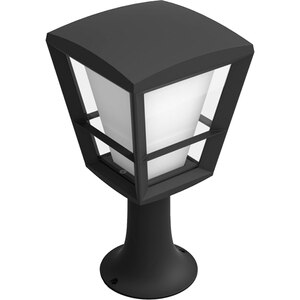 Stalp iluminat smart PHILIPS Hue 8718696170595, 15W, 1150lm, IP44, RGB, negru Stalp iluminat smart PHILIPS Hue 8718696170595, 15W, 1150lm, IP44, RGB, negru