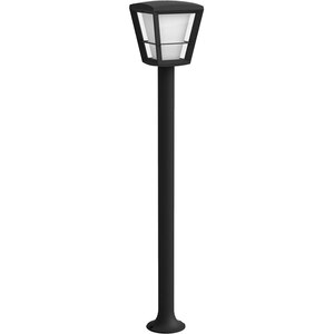 Stalp iluminat smart PHILIPS Hue 8718696170601, 15W, 1150lm, IP44, RGB, negru Stalp iluminat smart PHILIPS Hue 8718696170601, 15W, 1150lm, IP44, RGB, negru