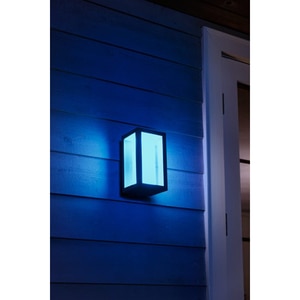 Aplica LED smart PHILIPS Hue 8718696170489, 2x8W, 1200lm, IP44, RGB, negru Aplica LED smart PHILIPS Hue 8718696170489, 2x8W, 1200lm, IP44, RGB, negru