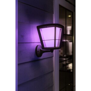 Aplica LED smart PHILIPS Hue 8718696170571, 15W, 1150lm, IP44, RGB, negru Aplica LED smart PHILIPS Hue 8718696170571, 15W, 1150lm, IP44, RGB, negru