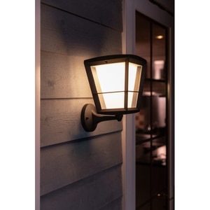 Aplica LED smart PHILIPS Hue 8718696170571, 15W, 1150lm, IP44, RGB, negru Aplica LED smart PHILIPS Hue 8718696170571, 15W, 1150lm, IP44, RGB, negru