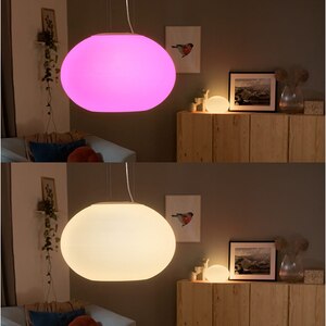 Lustra smart PHILIPS Hue Flourish 8718696174609, 2x9W, LED, RGB, alb Lustra smart PHILIPS Hue Flourish 8718696174609, 2x9W, LED, RGB, alb