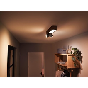 Plafoniera LED Smart PHILIPS Hue 8718696175989, 22.4W, 1540lm, Wi-Fi, RGB, negru Plafoniera LED Smart PHILIPS Hue 8718696175989, 22.4W, 1540lm, Wi-Fi, RGB, negru