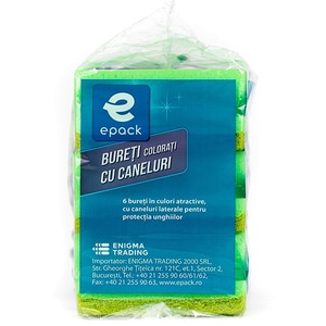 Burete de vase EPACK 010793, 6 bucati Burete de vase EPACK 010793, 6 bucati