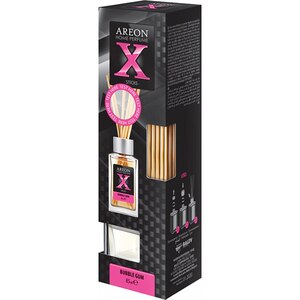 Odorizant cu betisoare AREON Home Perfume X Version Bubble Gum, 85ml Odorizant cu betisoare AREON Home Perfume X Version Bubble Gum, 85ml