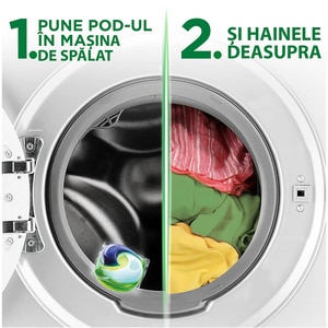 Detergent capsule ARIEL All in One PODS Mountain Spring, 70 spalari Detergent capsule ARIEL All in One PODS Mountain Spring, 70 spalari