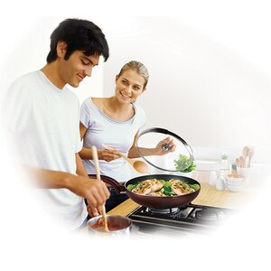 Capac TEFAL Exception 28097512, 24cm, sticla, transparent Capac TEFAL Exception 28097512, 24cm, sticla, transparent