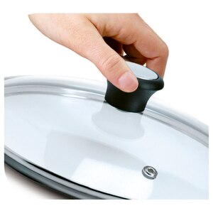 Capac TEFAL Exception 28097712, 28cm, sticla, transparent Capac TEFAL Exception 28097712, 28cm, sticla, transparent