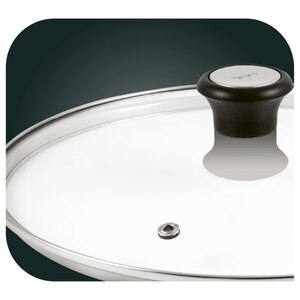 Capac TEFAL Exception 28097712, 28cm, sticla, transparent Capac TEFAL Exception 28097712, 28cm, sticla, transparent