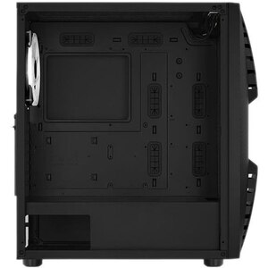 Carcasa PC AEROCOOL Cronus V1, USB 3.0, fara sursa, iluminare ARGB, negru Carcasa PC AEROCOOL Cronus V1, USB 3.0, fara sursa, iluminare ARGB, negru