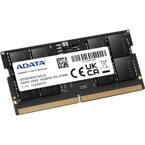 Memorie laptop ADATA, 16GB DDR5, 4800MHz, CL40, AD5S480016G-S Memorie laptop ADATA, 16GB DDR5, 4800MHz, CL40, AD5S480016G-S