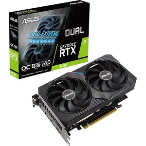 Placa video ASUS GeForce Dual RTX 3050 OC Edition, 8GB GDDR6, 128bit, DUAL-RTX3050-O8G Placa video ASUS GeForce Dual RTX 3050 OC Edition, 8GB GDDR6, 128bit, DUAL-RTX3050-O8G