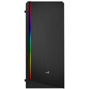 Carcasa PC AEROCOOL Rift, USB 3.0, fara sursa, iluminare RGB, negru Carcasa PC AEROCOOL Rift, USB 3.0, fara sursa, iluminare RGB, negru