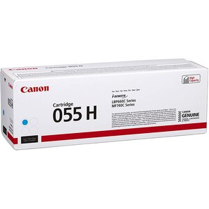 Toner original CANON CRG-055H, cyan Toner original CANON CRG-055H, cyan
