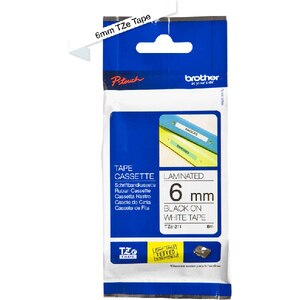 Banda etichete BROTHER TZe-211, 6 mm, 8 m, Negru pe Alb Banda etichete BROTHER TZe-211, 6 mm, 8 m, Negru pe Alb