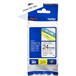 Banda etichete BROTHER TZe-251, 24 mm, 8 m, Negru pe Alb Banda etichete BROTHER TZe-251, 24 mm, 8 m, Negru pe Alb