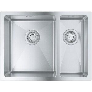 Chiuveta bucatarie GROHE 31577SD1, 1 1/2 cuve, inox, argintiu Chiuveta bucatarie GROHE 31577SD1, 1 1/2 cuve, inox, argintiu